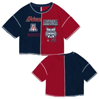 Модная футболка для девочек Arizona Wildcats
