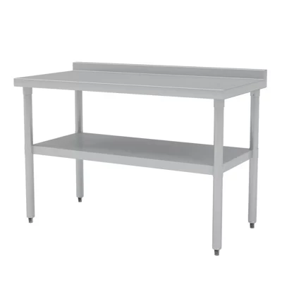 Рабочий стол COZONY NSF, нерж. сталь, 60″×24″, без колес
