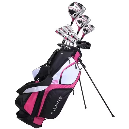Женский набор клюшек Aspire Golf XD1, 14 шт., вишневый