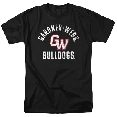 Мужская футболка NCAA Gardner Webb с логотипом, черная