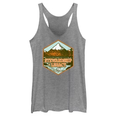 Женская спортивная майка Stewardship & Legacy Racerback