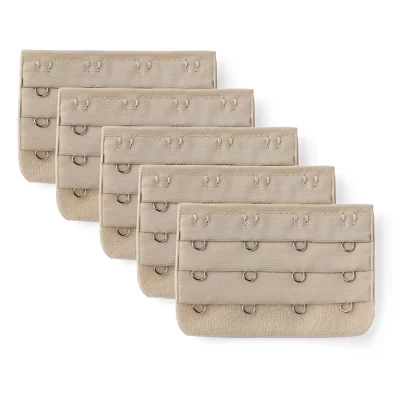 Удлинитель бюстгальтера Allegra K, 3×4 крючка, хаки