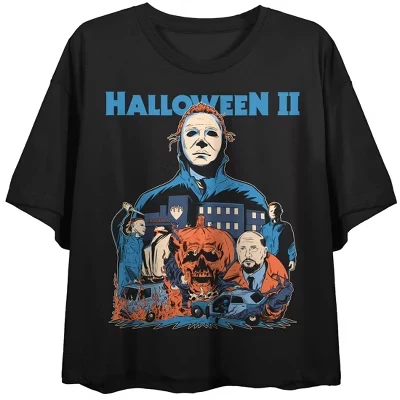 Футболка Halloween II с принтом, черная