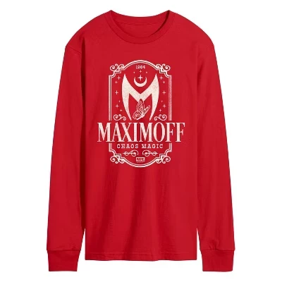 Мужская футболка Marvel Maximoff Chaos Magic, красная