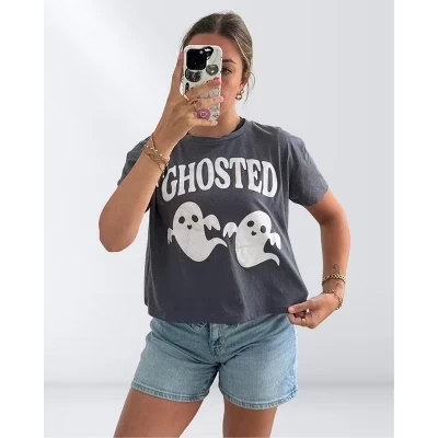 Женская футболка Grayson Threads Ghosted, серая