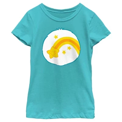 Футболка для девочек Care Bears Wish Bear, синяя