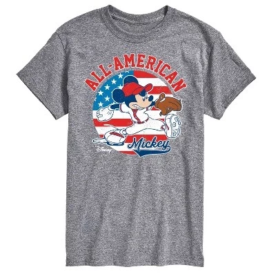 Мужская футболка Americana с коротким рукавом и графическим рисунком athletic heather