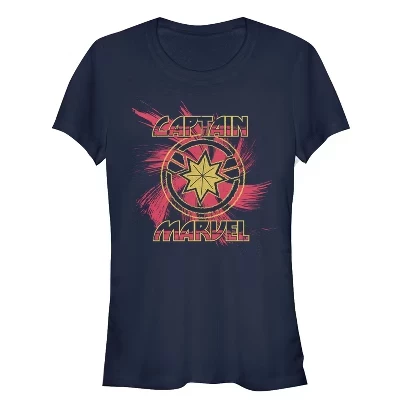 Женская футболка Marvel Captain Marvel, синяя