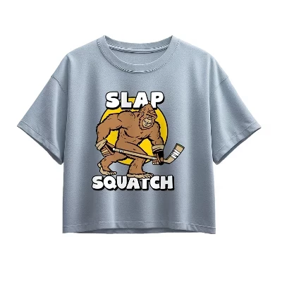 Футболка для девочек Instant Message Slap Squatch, синяя
