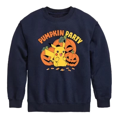 Толстовка для мальчиков Pokemon Pumpkin Party, синяя