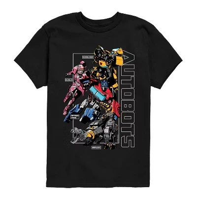 Футболка для мальчиков Transformers Autobots, черная