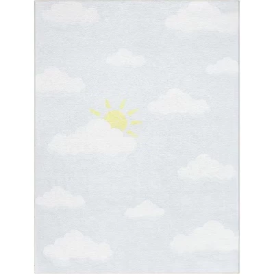 Коврик Clouds Apollo Kids Collection светло-голубой