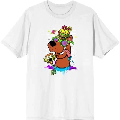 Мужская футболка Scooby Doo «Пёс в очках», белая