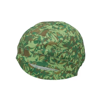 Cycling Hat Sweat and Moisture Wicking Breathable Hard Hat Liner Camouflage Polyester 10.24