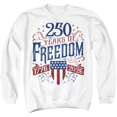 Мужская толстовка LogoVision USA 250 лет свободы, белая