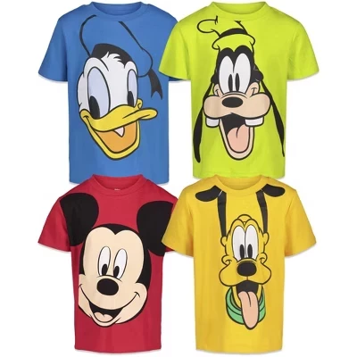 Футболки для мальчиков Disney Mickey Mouse, 4 шт.