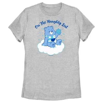 Женская футболка Care Bears Ворчун, серый меланж