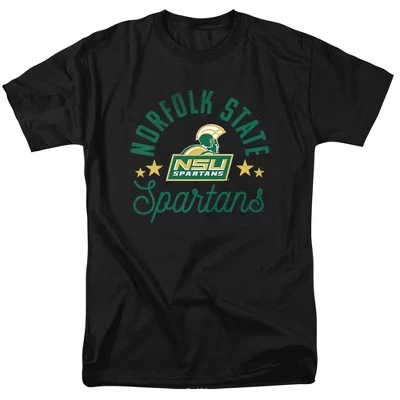 Мужская футболка NCAA Norfolk State Spartans, черная