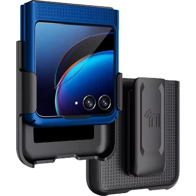 Чехол Nakedcellphone для Motorola RAZR+ 2023, набор, синий