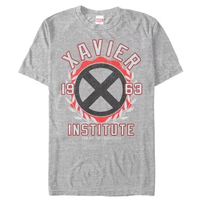 Мужская футболка Marvel: Xavier Institute 1963 athletic heather