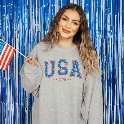 Толстовка USA 1776 Stars графитовая