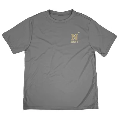 Футболка для мальчиков NCAA Naval Academy, темно-серый
