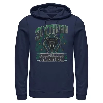 Мужская легкая толстовка с капюшоном Slytherin Pride and Ambition
