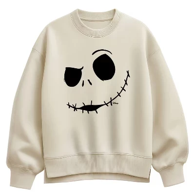 Женский свитшот The Nightmare Before Christmas, кремовый