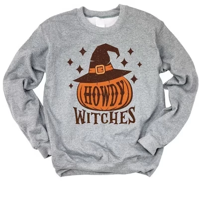 Женский свитшот Simply Sage Market Witches, графитовый