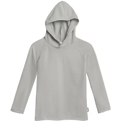 Футболка Swim UPF 50+ с капюшоном и длинными рукавами Rashguard для мальчиков и девочек - Сделано в США