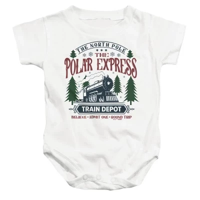Боди для мальчиков The Polar Express Train Depot, белое