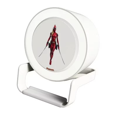 Беспроводная зарядка Keyscaper Deadpool с колонкой, ladypool