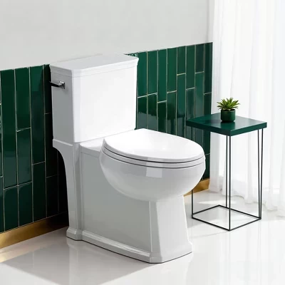 Унитаз Captiva Designs удлиненный, комфортной высоты, белый