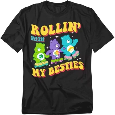 Мужская футболка Rollin With My Besties черного цвета