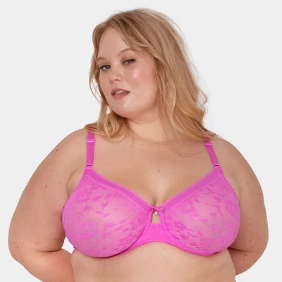 Женский бюстгальтер Curvy Couture, оттенок «флирт»
