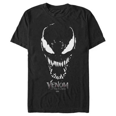 Мужская футболка Venom: Let There be Carnage с логотипом Big face, черная