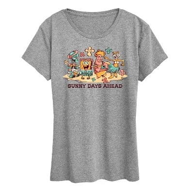 Женская футболка с коротким рукавом и рисунком Sunny Days Ahead