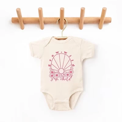 Боди для девочек The Juniper Shop Sun Child, натуральное