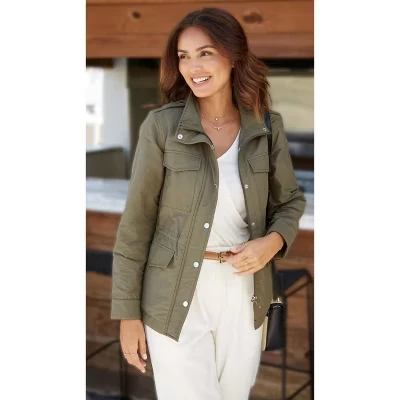 Женская универсальная куртка dusty olive