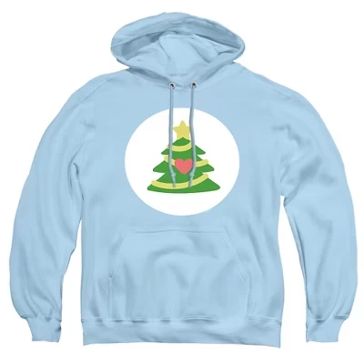 Мужская толстовка с капюшоном Unlock The Magic Christmas Wishes Bear Belly Pull-Over светло-голубого цвета