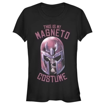 Женская футболка Marvel с принтом Magneto, черная