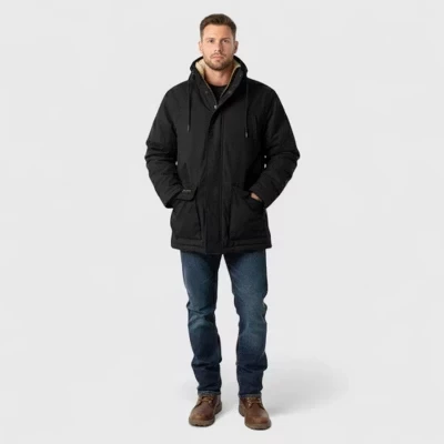 Мужская парка Canada Weather Gear утепленная, черная