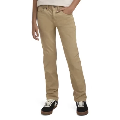 Мальчиковые брюки Levi's 511 Sueded, золотистые