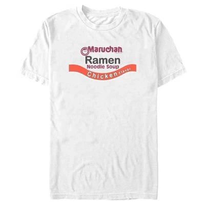 Мужская футболка Maruchan «Куриный рамен», белая