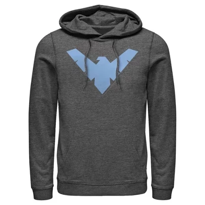 Мужское худи DC Comics Batman Nightwing, серое