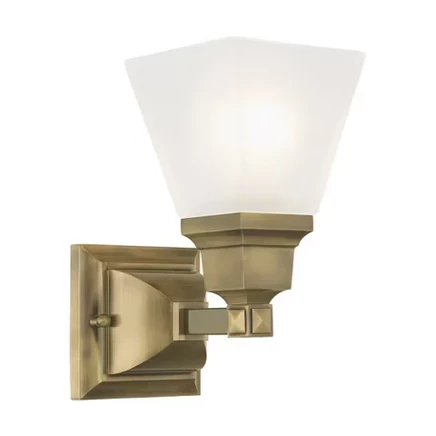 Светильник Livex Lighting Mission на 1 лампу, латунь