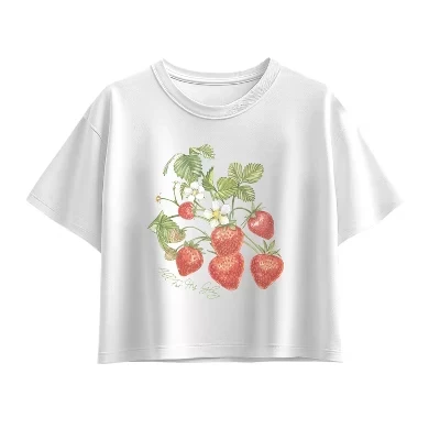 Футболка All For His Glory с коротким рукавом и квадратным рисунком белого цвета