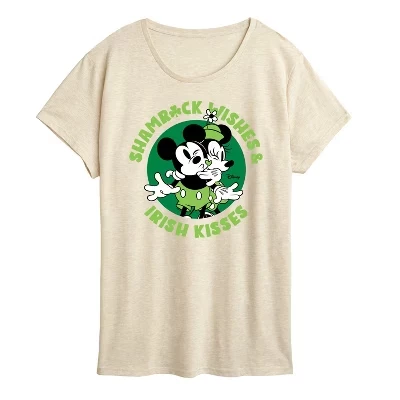 Женская футболка с коротким рукавом Shamrock Wishes Irish Kisses с рисунком березы