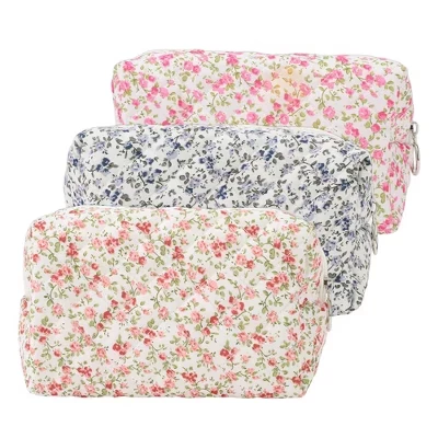 Косметички Unique Bargains, 3 шт., синие