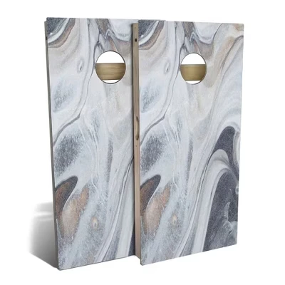 Набор для корнхола skip's garage gray marble, серый мрамор